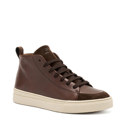 Stivaletto Uomo Lacci Pelle Marrone - MARIO SPATARELLA