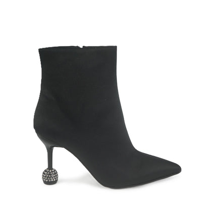 Stivaletti Donna Tacco Punta Nero 514 ELEGANT BLACK Tsakiris Mallas 