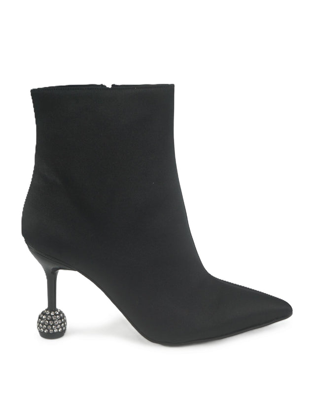 Stivaletti Donna Tacco Punta Nero 514 ELEGANT BLACK Tsakiris Mallas 