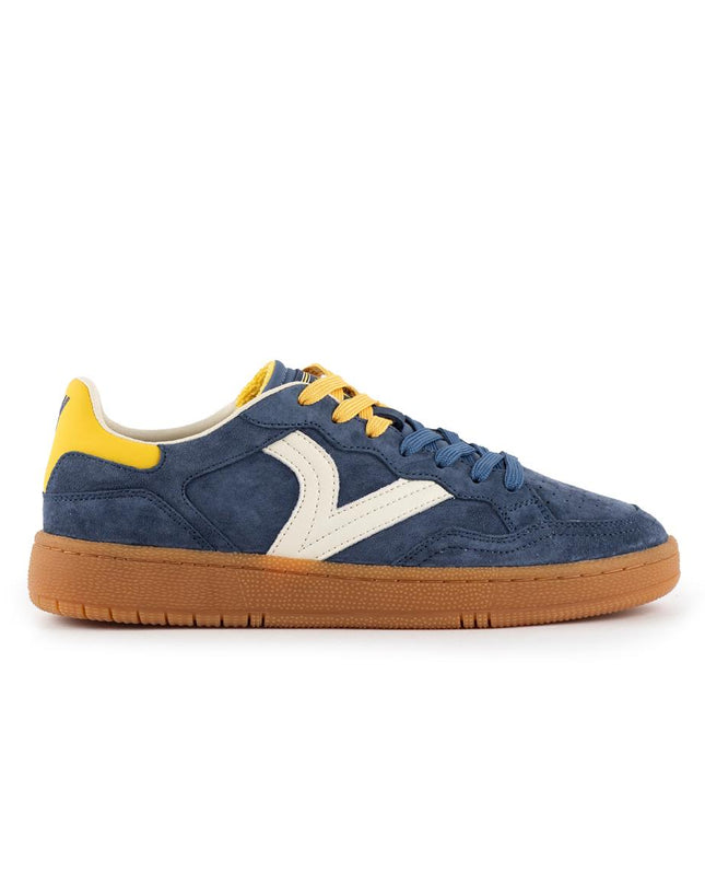 Victoria Sneakers Bassa Uomo in Pelle Blu Multi 8806116 U SMASH SUEDE MARINO Victoria 