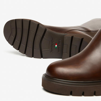 Nero Giardini Stivali Donna con Tacco in Pelle Marrone - MARIO SPATARELLA