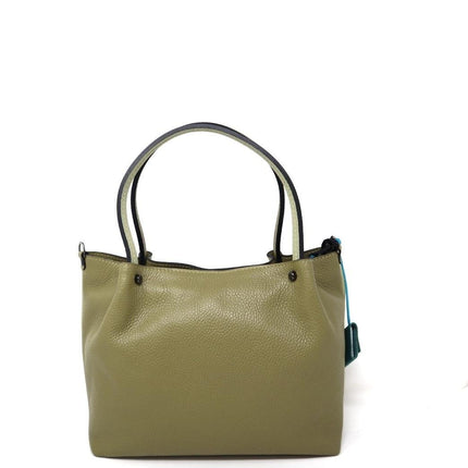 Gabs Borsa Donna Shopper in Pelle Celadon Savana - MARIO SPATARELLA