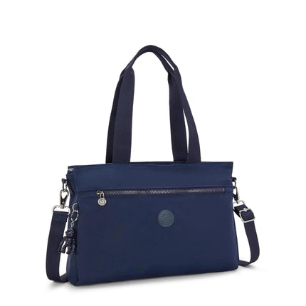 Borsa Lavoro Kipling Lapdop 13 Pollici con Tracolla in Tessuto Infinite Blu ELYSIA WORK S INFINITE BLUE Kipling 