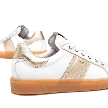 NeroGiardini Sneakers Bassa Donna in Pelle Bianca - MARIO SPATARELLA