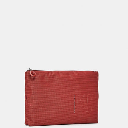 Pochette con Zip in Tessuno Tomato QMMN9 MD20 VANITY CHERRY Mandarina Duck 