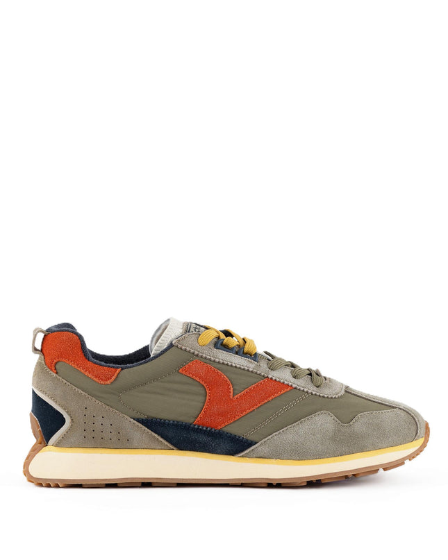 Victoria Sneakers Running Uomo in Pelle Kaki Multi 8812100 ROOT KAKI Victoria 
