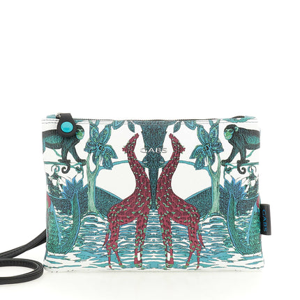 Gabs Pochette in Pelle con Tracolla Jungle Platoni Tanzania BEYONCE TG M JUNGLE TANZANIA Gabs 