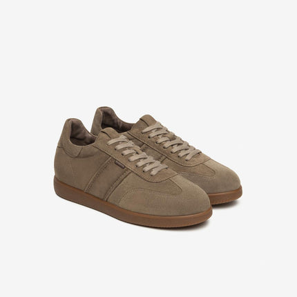 Nero Giardini Sneakers Bassa Uomo in Camoscio Fango I500890U FANGO 311 Nero Giardini 