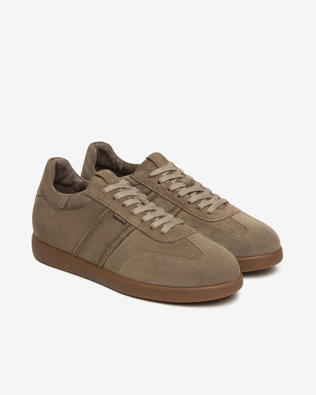 Nero Giardini Sneakers Bassa Uomo in Camoscio Fango I500890U FANGO 311 Nero Giardini 