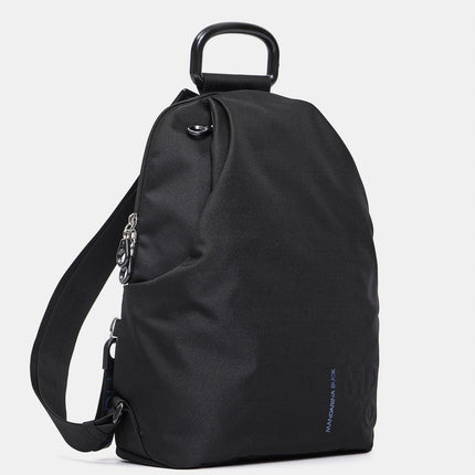 Mandarina Duck Zaino Multitasche Tessuto Nero QMT39 MD20 BLACK Mandarina Duck 