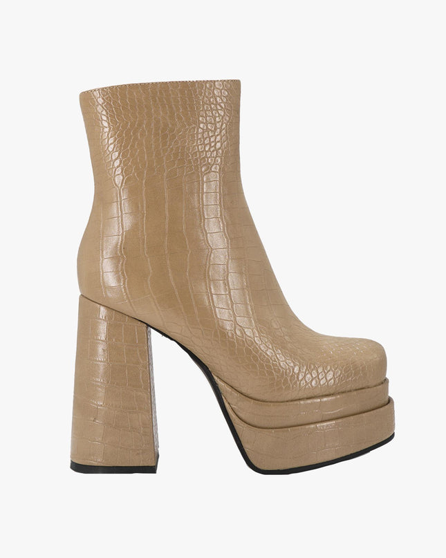 Stivaletti Donna in Cocco Beige 1166 COCCO BEIGE Exe 