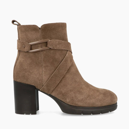 Impronte Stivaletti Donna con Tacco in Camoscio taupe FENICE BUCKLE TAUPE Impronte 