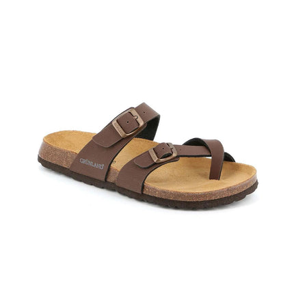 Grunland Sandali Infradito Plantare Sughero Mogano CB1561 BOBO MOGANO Grunland 
