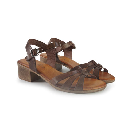 Sandali con Tacco in Pelle Moro 2726 MORO Clanto 