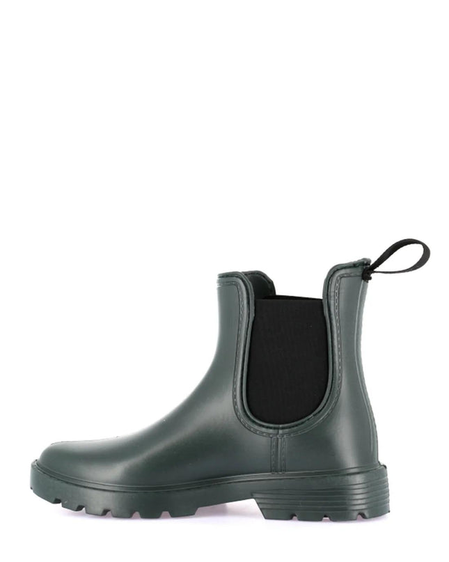 Stivaletti Beatles Pioggia Galosce Donna Gomma Nero - MARIO SPATARELLA