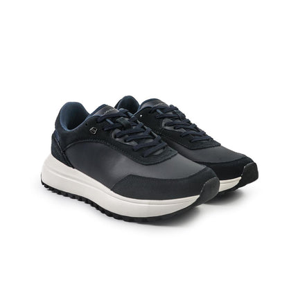 Piquadro Sneakers Uomo in Pelle Blu 7701 NAVY Piquadro 