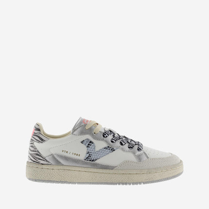 Victoria Sneakers Donna Smash Bassa Bianca Gris Animalier 8806109 SMASH D GRIS Victoria 