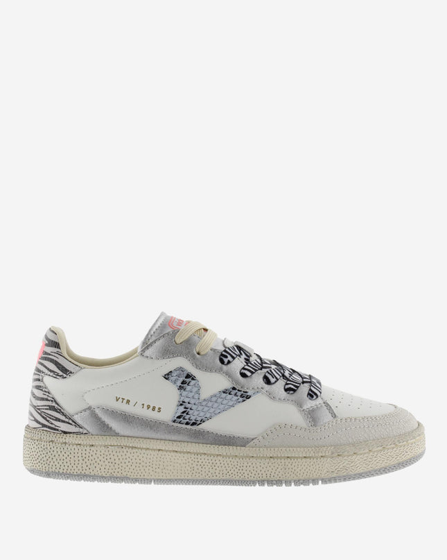 Victoria Sneakers Donna Smash Bassa Bianca Gris Animalier 8806109 SMASH D GRIS Victoria 
