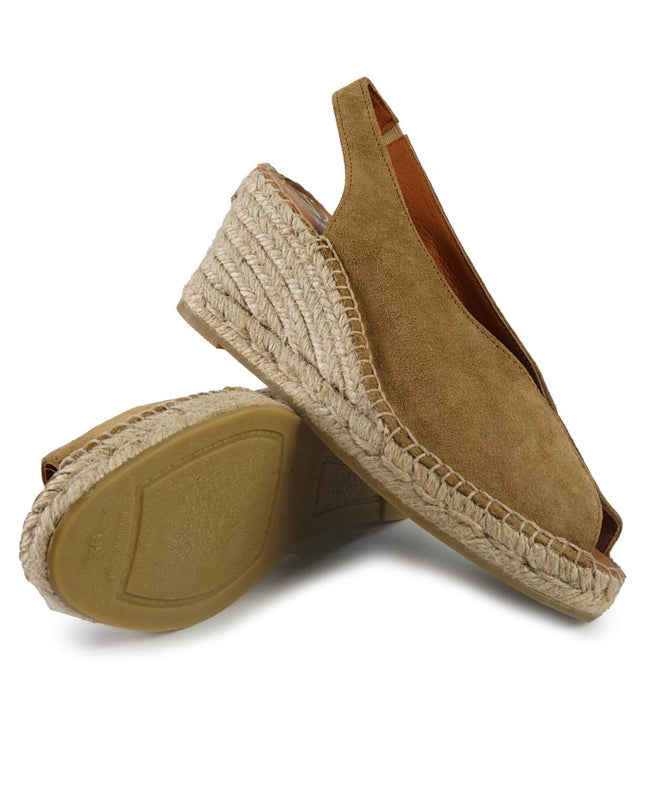 Viguera Espadrillas Alta in Camoscio Whisky 2127 WHISKY Viguera 