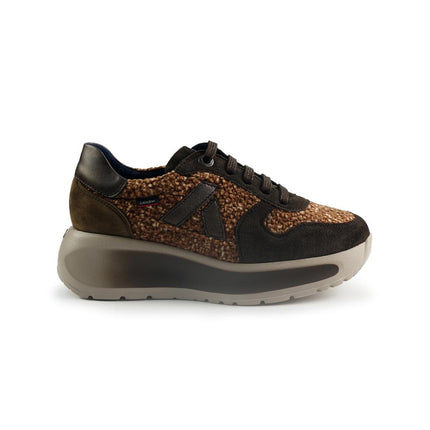 Callaghan Sneakers Donna con Zeppa in Pelle Testa di Moro - MARIO SPATARELLA