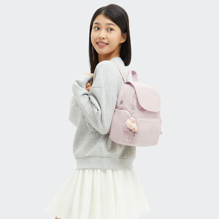 Kipling Zainetto Donna Rosa CITY ZIP MINI PINK SHINE Kipling 