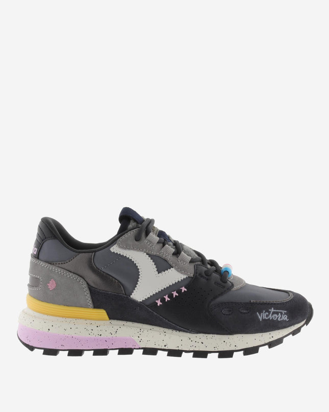 Sneakers Donna Camoscio Antracite 1156109 LUNA ANTRACITE Victoria 