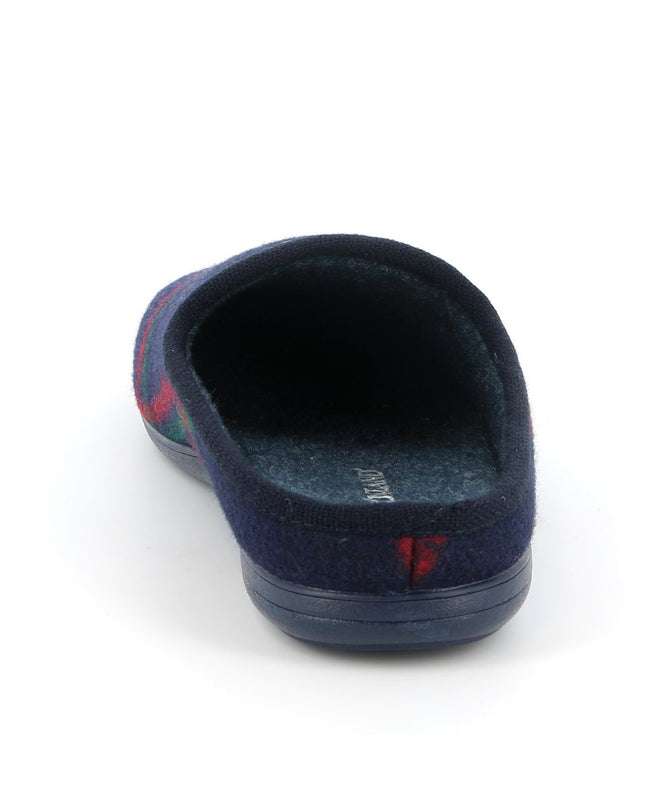 Pantofole Uomo Feltro di Lana Blu - MARIO SPATARELLA