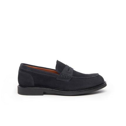 Nero Giardini Mocassini College Uomo in Camoscio Blu I400341U BLU 200 Nero Giardini 
