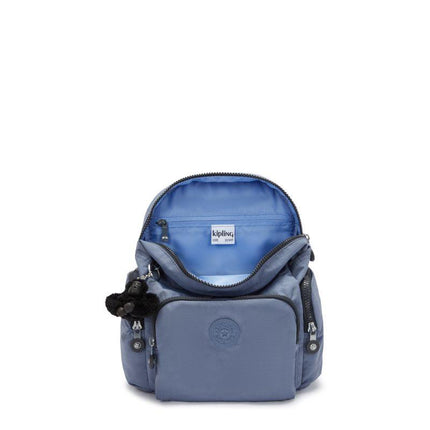 Zainetto Donna Blu Jeans CITY ZIP MINI BLUE LOVER Kipling 