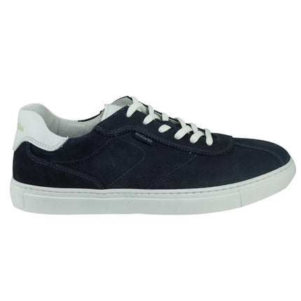 Sneakers Uomo in Camoscio Nero Giardini E101970U BLU 207 Nero Giardini 