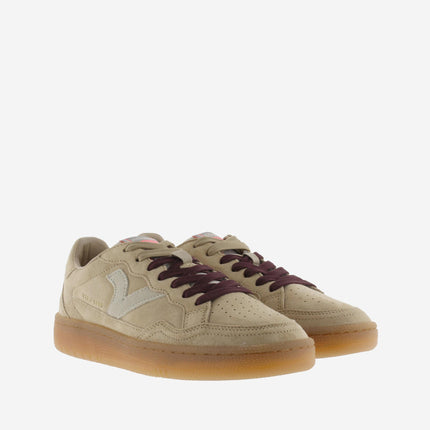 Victoria Sneakers Donna Bassa in Pelle Beige Multi 8806111 SMASH D BEIGE Victoria 