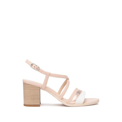 Nero Giardini Sandali Donna con Tacco Multicolore Osso E513440D OSSO 713 Nero Giardini 