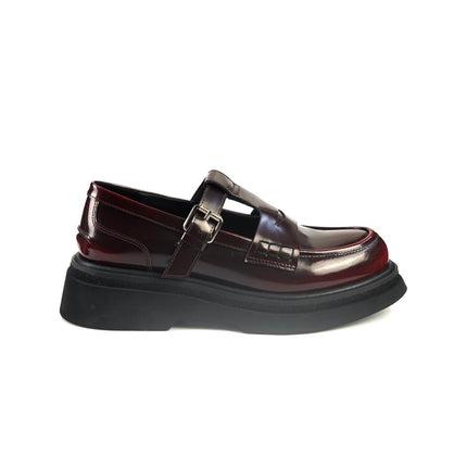 Mocassini Bruno Premi Mocassini Donna con Cinturino in Pelle Cherry BM3401 CHERRY Bruno Premi 