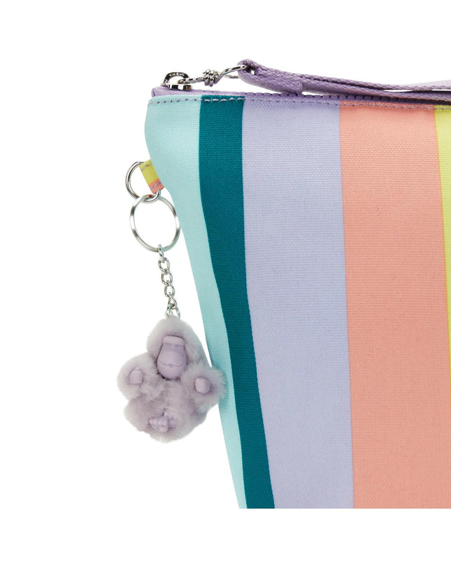 Kipling Borsello Pochette con Manetta in Tessuto Fantasia Striped - MARIO SPATARELLA