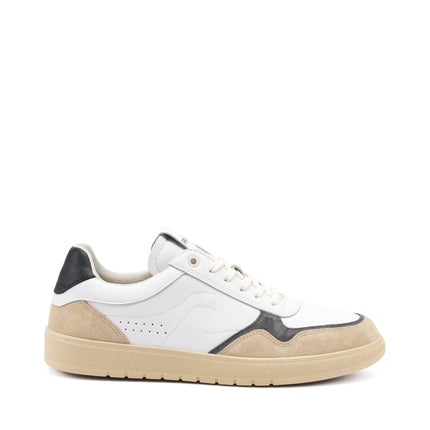 Frau Sneakers Uomo Bassa in Pelle Bianca Siberia 11D1 SIBERIA Frau 