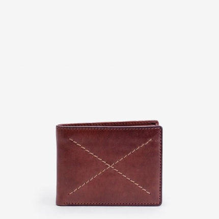 Portafoglio Uomo in Pelle Cuoio HOWELL3 HEW3L TAN Biba 