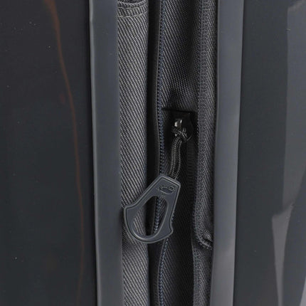 Mandarina Duck Trolley Bagaglio a Mano Espandibile  4 Ruote Antracite OUV24 LOGODUCK ANTRACITE Mandarina Duck 