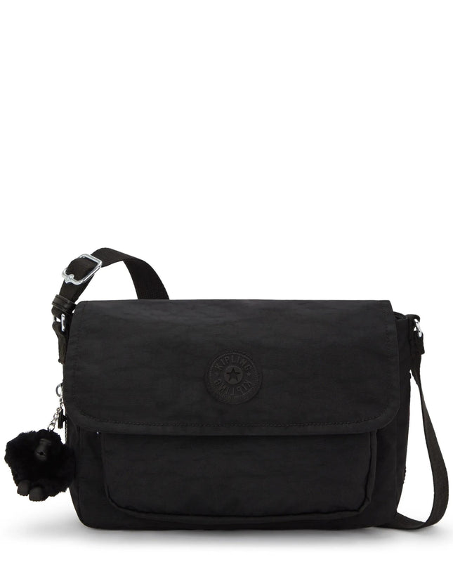 Kipling Borse con Tracolla Multitasche in Tessuto Black Noir DALMA B BLACK NOIR Kipling 