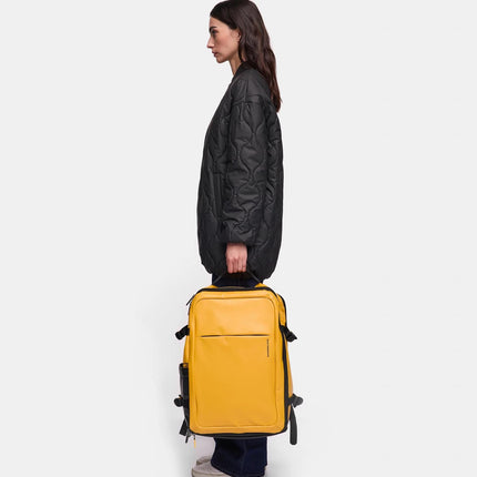 Mandarina Duck Zaino da Viaggio Porta PC 17 Pollici Giallo - MARIO SPATARELLA