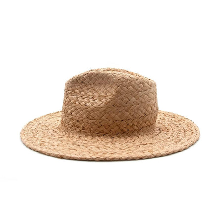 Cappello Fedora Unisex in Rafia Naturale FEDORA THE NORTH RAFIA RAFIA NINETOWEAR 
