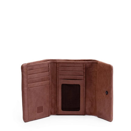 Biba Portafoglio in Pelle Taupe con Portamonete TOT1L TOMBSTONE TAUPE Biba 