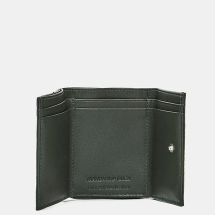 Mandarina Duck Portafogli Donna Pelle Verde Pine Green Portamonete FZP76 MELLOW LEATHER PINE GREEN Mandarina Duck 
