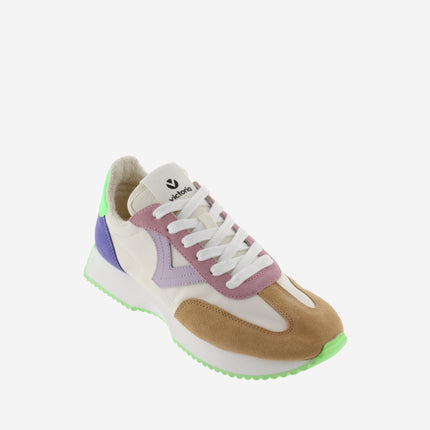 Victoria Sneakers Donna Bassa Pelle Multicolor Verde 1134113 COSMOS VERDE Victoria 