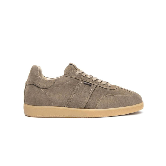 NeroGiardini Sneakers Bassa Uomo in Camoscio Talpa - MARIO SPATARELLA