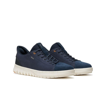 Geox Sneakers Uomo Flextride Plus FastIn Tessuto e Camoscio Blu U65MAC FELXTRIDE NAVY Geox 