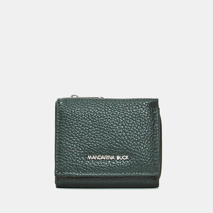 Mandarina Duck Portafogli Donna Pelle Verde Pine Green Portamonete - MARIO SPATARELLA