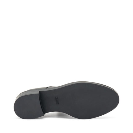 Francesine Frau Donna in Pelle Nero 95U5 BRUSH BLACK Frau 