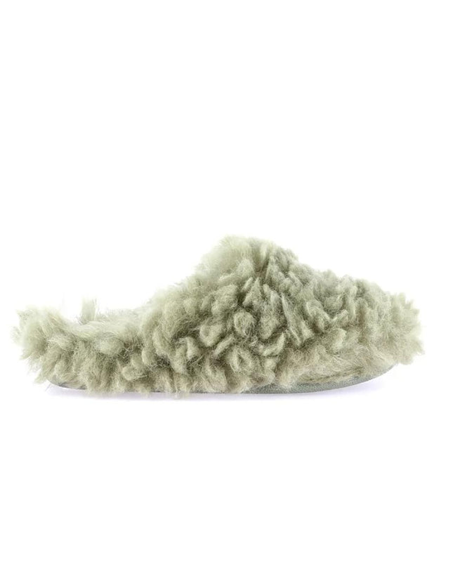 Pantofole Peluche Verde - MARIO SPATARELLA