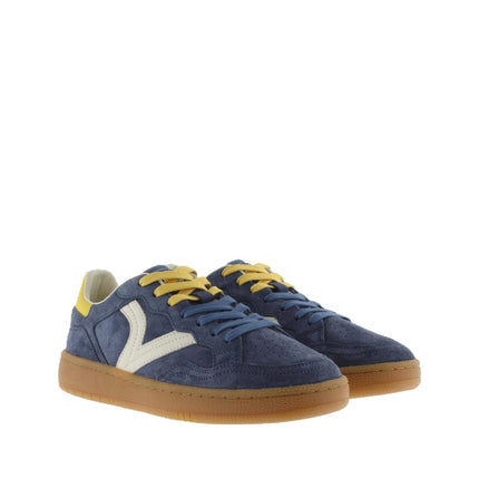 Victoria Sneakers Bassa Uomo in Pelle Blu Multi 8806116 U SMASH SUEDE MARINO Victoria 