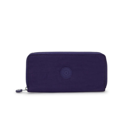 Kipling Portafogli Lungo Donna in Tessuto Moonlit Blu MONEY WORLD MOONLIT BLUE Kipling 